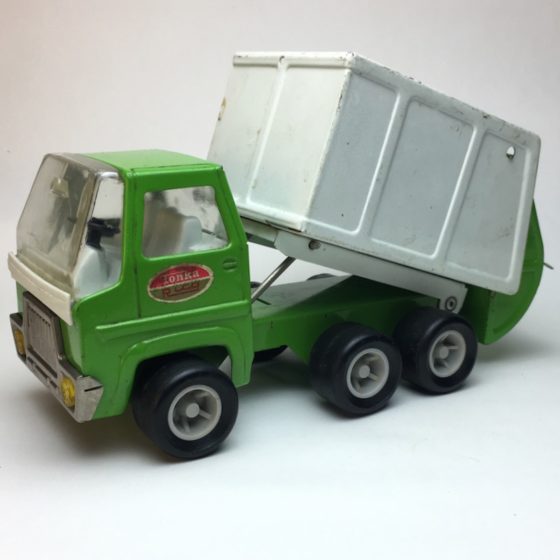 Tonka Rico Garbage Truck Müllwagen klappbar