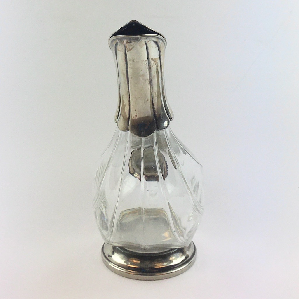 Kalte Ente 0,9 l Glas Karaffe Kanne Dekanter versilbert - Home of ...
