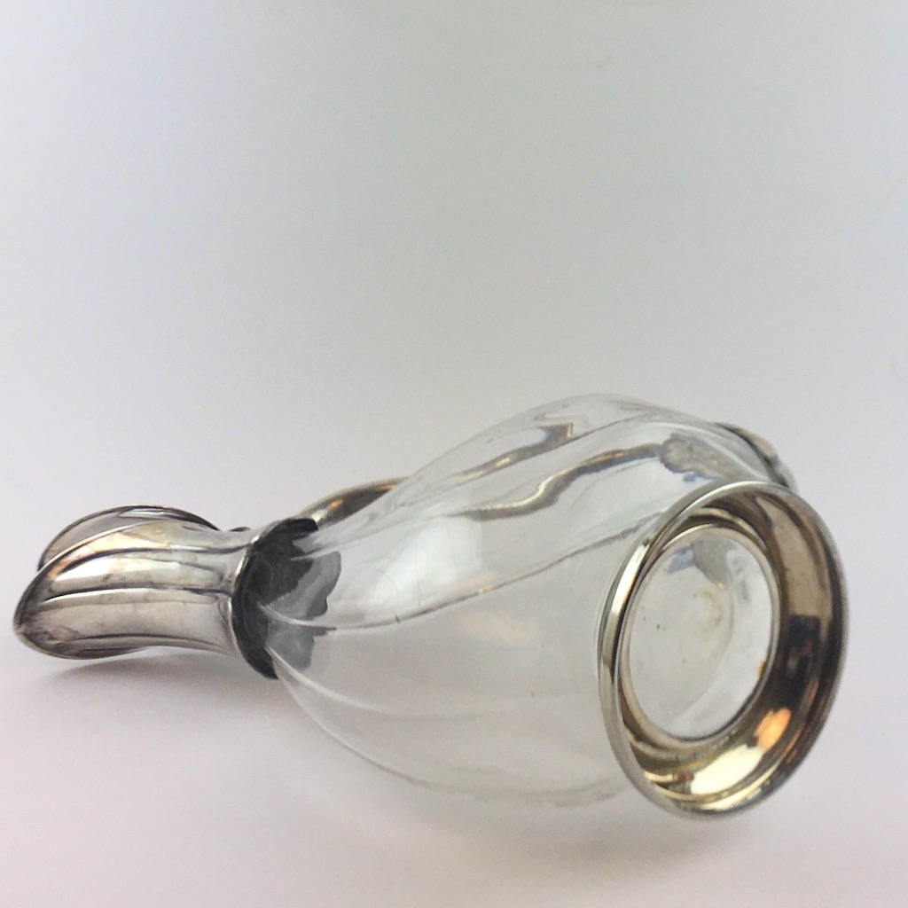 Kalte Ente 0,9 l Glas Karaffe Kanne Dekanter versilbert - Home of ...