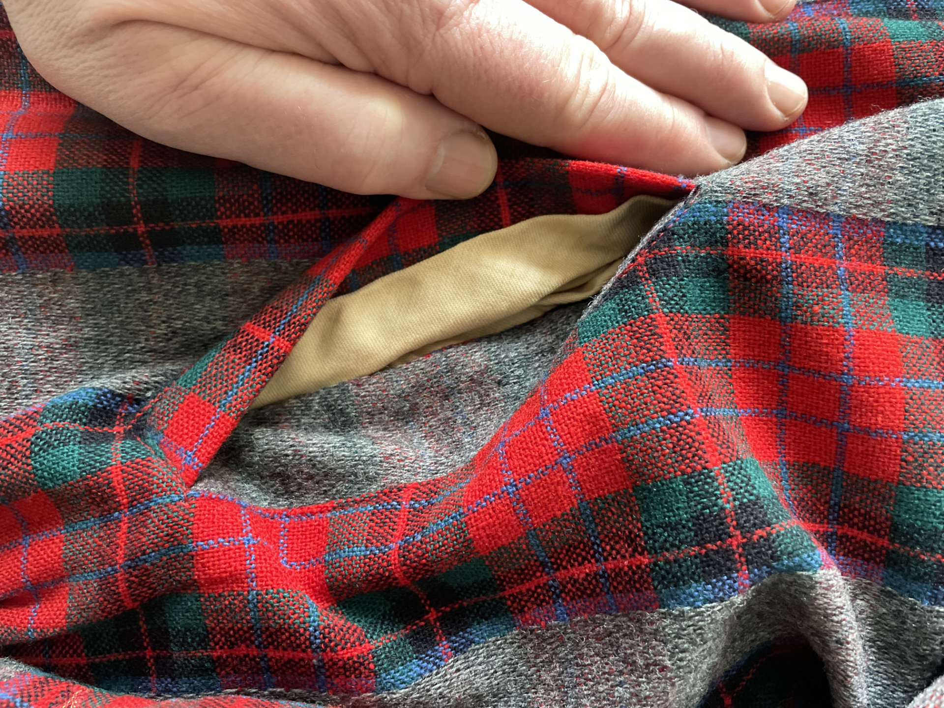 Vintage 1950s Lakeland Sportswear Plaid Jacket – Bild 6