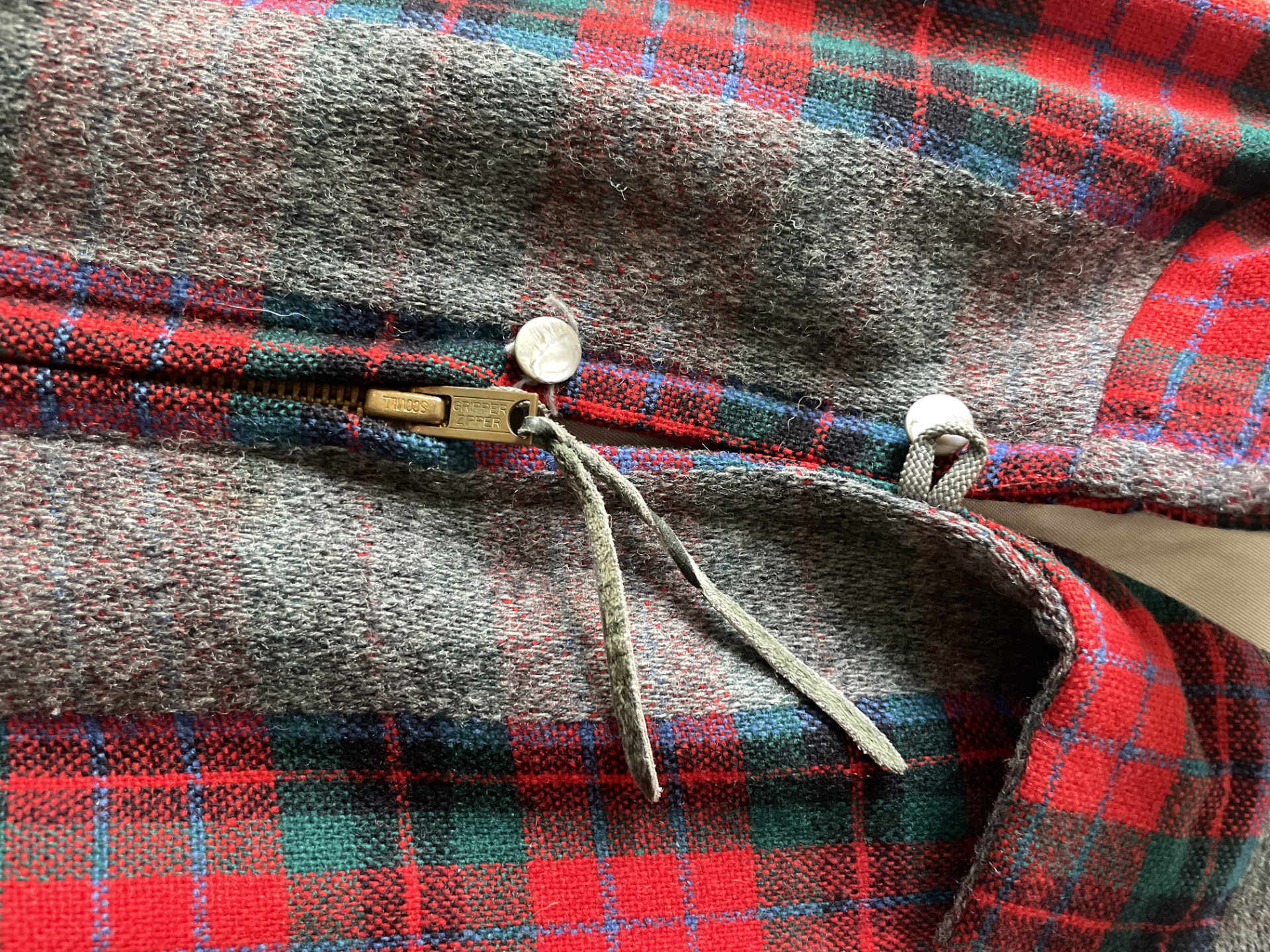 Vintage 1950s Lakeland Sportswear Plaid Jacket – Bild 12