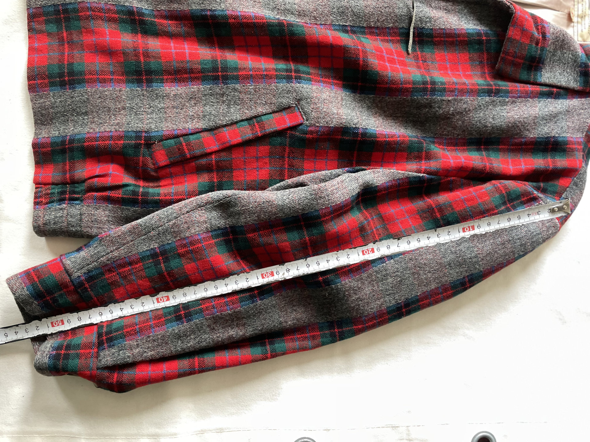 Vintage 1950s Lakeland Sportswear Plaid Jacket – Bild 13