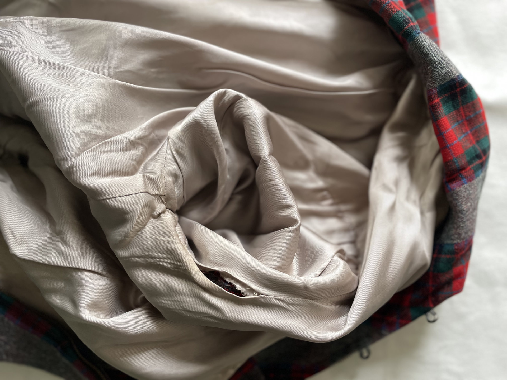 Vintage 1950s Lakeland Sportswear Plaid Jacket – Bild 18